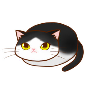 まんじゅうハチワレ全身Ａ-Manju cat hachiware whole body A-