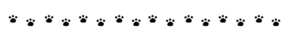 -cat-paw-pad-side-black-猫の足跡横並びラインブラック