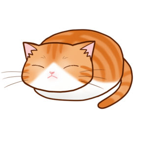 まんじゅう茶白全身B-Manju cat redtabby&white whole body B-